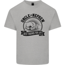 Uncle & Nephew Best Friends Uncle's Day Kids T-Shirt Childrens Sports Grey
