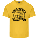 Uncle & Nephew Best Friends Uncle's Day Kids T-Shirt Childrens Yellow
