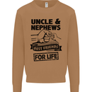 Uncle & Nephews Best Friends Day Funny Mens Sweatshirt Jumper Caramel Latte