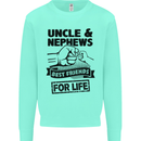 Uncle & Nephews Best Friends Day Funny Mens Sweatshirt Jumper Peppermint