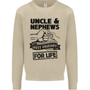 Uncle & Nephews Best Friends Day Funny Mens Sweatshirt Jumper Sand