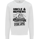 Uncle & Nephews Best Friends Day Funny Mens Sweatshirt Jumper White
