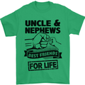 Uncle & Nephews Best Friends Day Funny Mens T-Shirt Cotton Gildan Irish Green