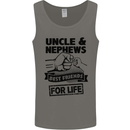 Uncle & Nephews Best Friends Day Funny Mens Vest Tank Top Charcoal