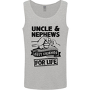 Uncle & Nephews Best Friends Day Funny Mens Vest Tank Top Sports Grey