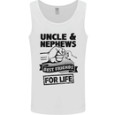 Uncle & Nephews Best Friends Day Funny Mens Vest Tank Top White