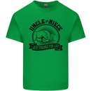 Uncle & Niece Best Friends Uncle's Day Kids T-Shirt Childrens Irish Green
