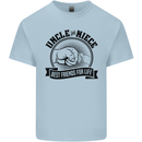 Uncle & Niece Best Friends Uncle's Day Kids T-Shirt Childrens Light Blue