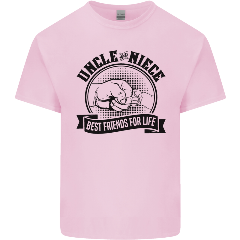 Uncle & Niece Best Friends Uncle's Day Kids T-Shirt Childrens Light Pink