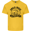 Uncle & Niece Best Friends Uncle's Day Kids T-Shirt Childrens Yellow