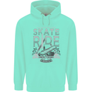Underground Skate Ride Skateboard Childrens Kids Hoodie Peppermint