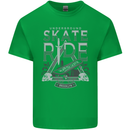 Underground Skate Ride Skateboard Mens Cotton T-Shirt Tee Top Irish Green