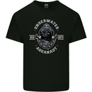 Underwater Aquanaut Scuba Diving Diver Mens Cotton T-Shirt Tee Top Black