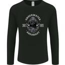 Underwater Aquanaut Scuba Diving Diver Mens Long Sleeve T-Shirt Black