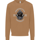 Underwater Aquanaut Scuba Diving Diver Mens Sweatshirt Jumper Caramel Latte