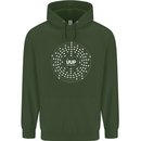 Ununpentium Moscovium Chemistry Geek Nerd Mens 80% Cotton Hoodie Forest Green