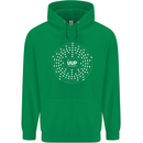 Ununpentium Moscovium Chemistry Geek Nerd Mens 80% Cotton Hoodie Irish Green