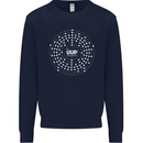 Ununpentium Moscovium Chemistry Geek Nerd Mens Sweatshirt Jumper Navy Blue