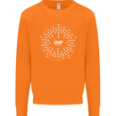 Ununpentium Moscovium Chemistry Geek Nerd Mens Sweatshirt Jumper Orange