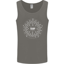 Ununpentium Moscovium Chemistry Geek Nerd Mens Vest Tank Top Charcoal
