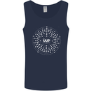 Ununpentium Moscovium Chemistry Geek Nerd Mens Vest Tank Top Navy Blue