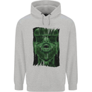 VR Man Virtual Reality Gaming Gamer Mens 80% Cotton Hoodie Sports Grey