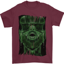 VR Man Virtual Reality Gaming Gamer Mens T-Shirt 100% Cotton Maroon