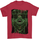 VR Man Virtual Reality Gaming Gamer Mens T-Shirt 100% Cotton Red