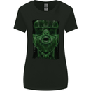 VR Man Virtual Reality Gaming Gamer Womens Wider Cut T-Shirt Black