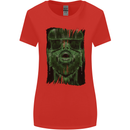 VR Man Virtual Reality Gaming Gamer Womens Wider Cut T-Shirt Red