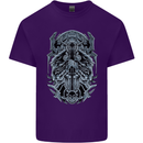Viking God Odin Valhalla Norse Warrior Mens Cotton T-Shirt Tee Top Purple
