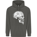 Viking Skull Thor Valhalla Norse Mythology Childrens Kids Hoodie Storm Grey