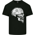 Viking Skull Thor Valhalla Norse Mythology Mens Cotton T-Shirt Tee Top Black