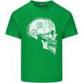 Viking Skull Thor Valhalla Norse Mythology Mens Cotton T-Shirt Tee Top Irish Green