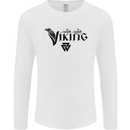 Viking Thor Odin Valhalla Norse Mythology Mens Long Sleeve T-Shirt White