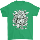 Viking Warrior Valhalla Odin Axe Gym God Mens T-Shirt Cotton Gildan Irish Green