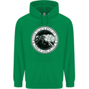 Viking a Wolf of Odin Than a Lamb of God Mens 80% Cotton Hoodie Irish Green