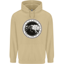 Viking a Wolf of Odin Than a Lamb of God Mens 80% Cotton Hoodie Sand