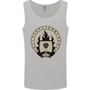 Vikings Valhalla Awaits Valknut Symbol Odin Mens Vest Tank Top Sports Grey