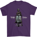 Vintage Scooters Nostalgia Speed Shop Mens T-Shirt Cotton Gildan Purple
