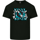 Vinyl Records Lover DJ Decks Turntable Kids T-Shirt Childrens Black