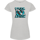 Vinyl Records Lover DJ Decks Turntable Womens Petite Cut T-Shirt Sports Grey