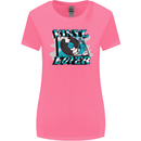 Vinyl Records Lover DJ Decks Turntable Womens Wider Cut T-Shirt Azalea
