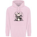 Virtruvian Drummer Funny Drumming Drum Childrens Kids Hoodie Light Pink