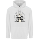 Virtruvian Drummer Funny Drumming Drum Childrens Kids Hoodie White