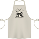 Virtruvian Drummer Funny Drumming Drum Cotton Apron 100% Organic Natural