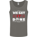We Get It Done Funny IT Professional Tecky Mens Vest Tank Top Charcoal