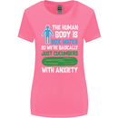 We're Basically Cucumbers With Anxiety Womens Wider Cut T-Shirt Azalea