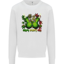 Weed Enjoy Every Day Cannabis Drugs Bong Mens Sweatshirt Jumper White