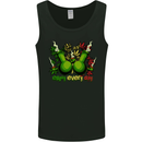 Weed Enjoy Every Day Cannabis Drugs Bong Mens Vest Tank Top Black